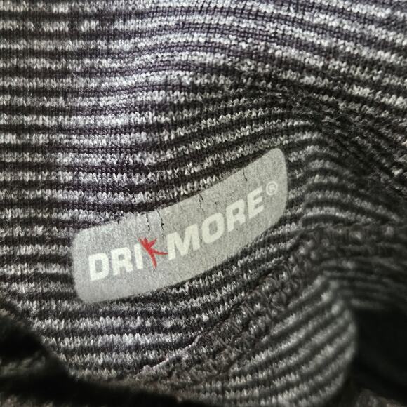 Dri More Gray Quarter Zip Athletic Top Size Small - Picture 4 of 4